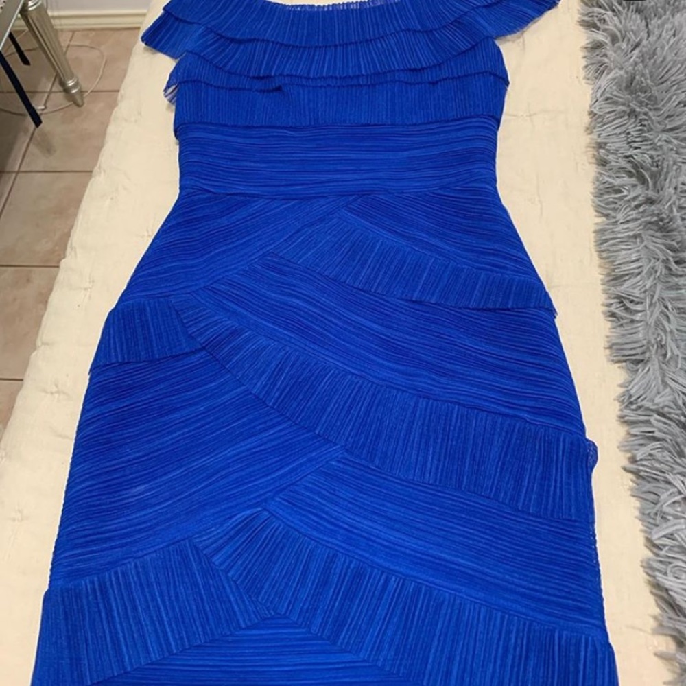 BCBG blue dress